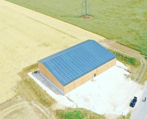 Panneaux photovoltaïques agricoles 100kWc GRE 1