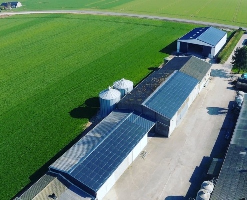 Panneaux photovoltaïques 111kWc exploitation agricole 45170 3