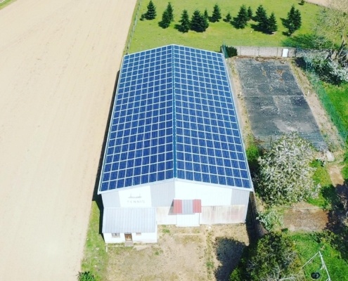 Panneaux photovoltaïques agricole 100kWc GRE