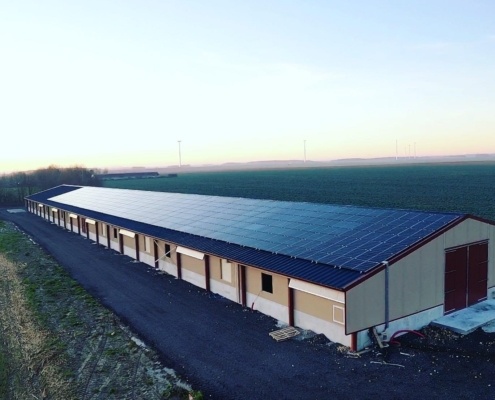Panneaux photovoltaïques 100kWc exploitation agricole 28300 4
