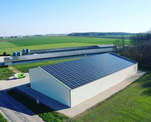 Panneaux photovoltaïques 100kWc exploitation agricole 45340 1