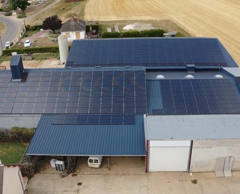 Panneaux photovoltaïques 100kWc exploitation agricole 45480 1