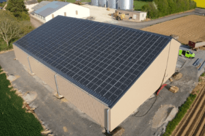 panneaux photovoltaïques agricole installés par GROUPE ROY ÉNERGIE
