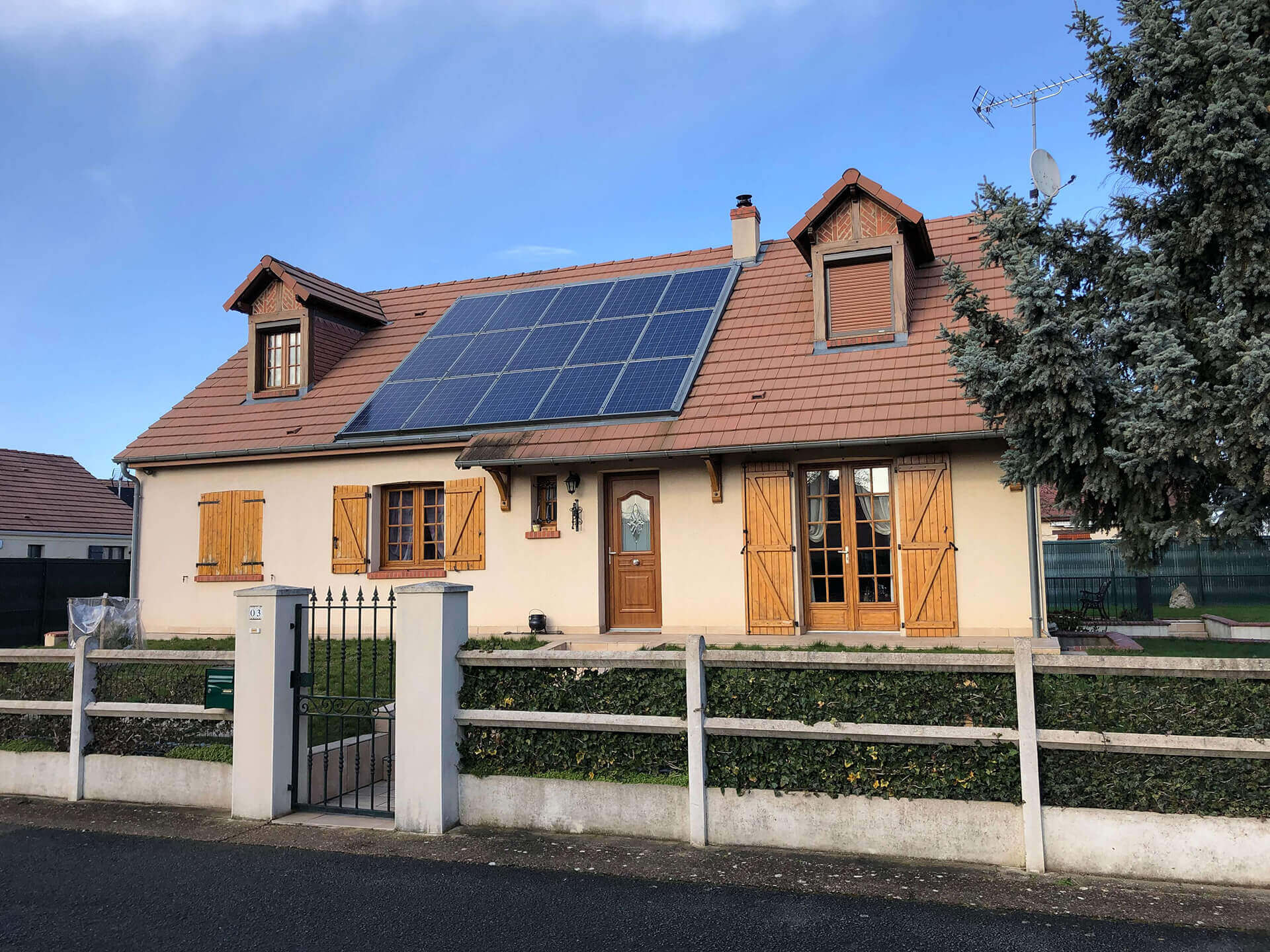 Maison autoconsommation photovoltaïque