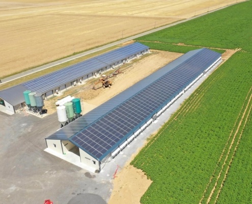 Panneaux photovoltaïques agricole GRE 330 kWc 28190 1