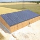 Bâtiment agricole photovoltaïque réalisé par GROUPE ROY ÉNERGIE