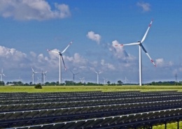 parc éolien et photovoltaïque, production d'énergies renouvelables