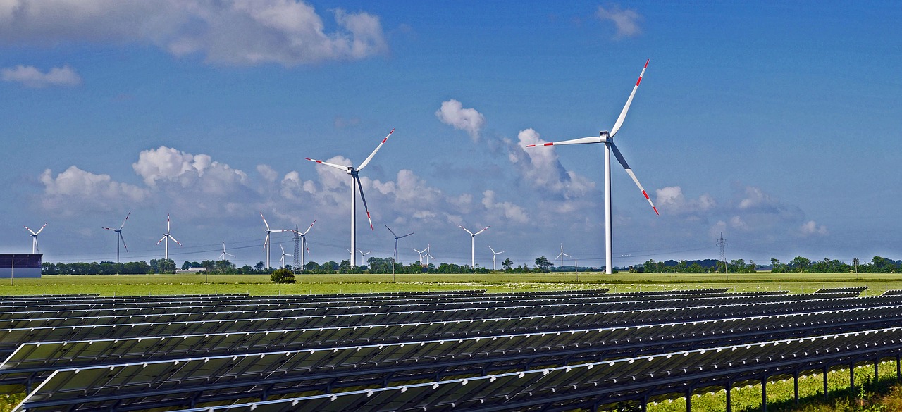 parc éolien et photovoltaïque, production d'énergies renouvelables