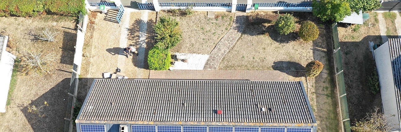 GROUPE ROY ÉNERGIE en intervention chez un particulier pour des panneaux photovoltaïques