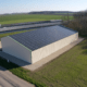 bâtiment équipé de photovoltaïque GRE