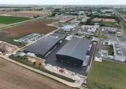 Vue aérienne du siège de GROUPE ROY ÉNERGIE