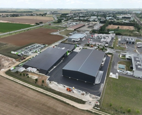 Vue aérienne du siège de GROUPE ROY ÉNERGIE