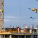 chantier de construction avec le RE 2020