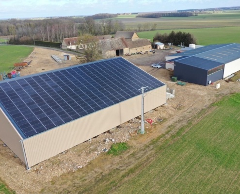 Installation photovoltaïque agricole GRE 28250 3