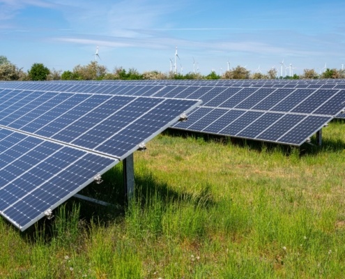 centrale photovoltaïque au sol