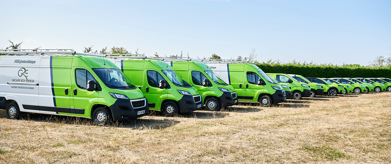 groupe roy énergie- flotte vehicules