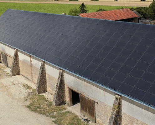 toiture bâtiment agricole rénovation photovoltaïque