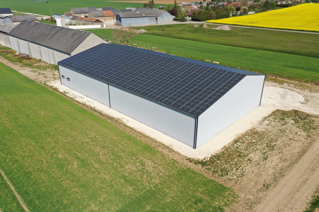 Panneau photovoltaïque monocristallin noir