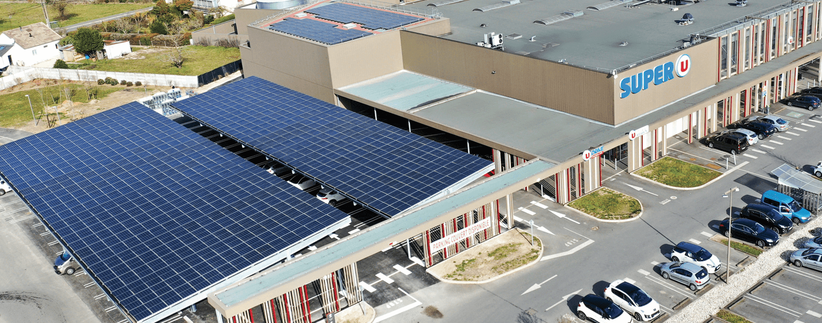 ombrières photovoltaïques de parking