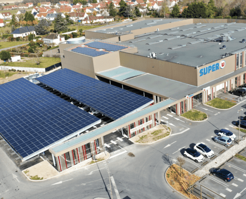 Panneaux photovoltaïques industriels, Groupe Roy Énergie