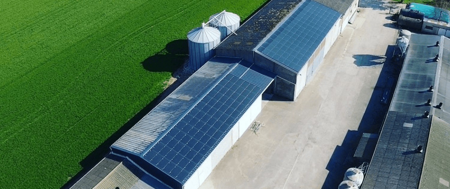 Panneaux photovoltaïques 100kWc exploitation agricole 35320 2