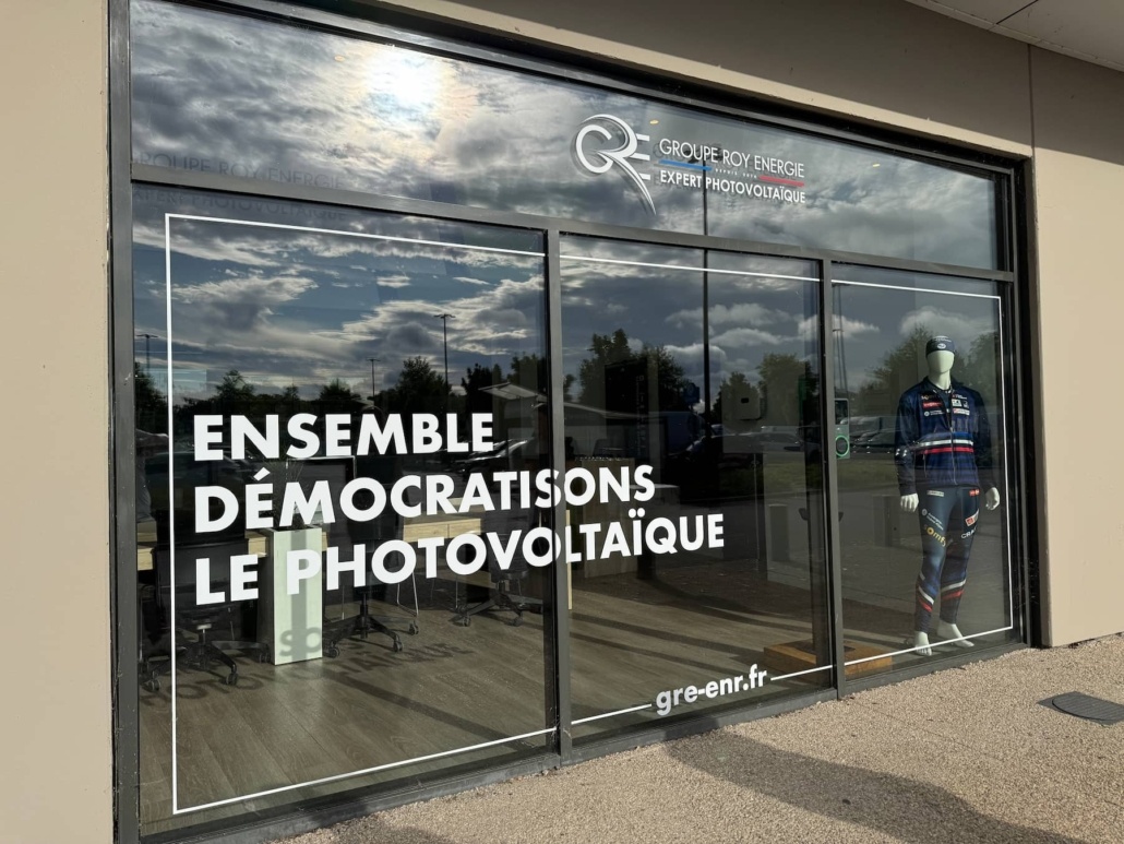 Extérieur de l'agence de Groupe Roy Énergie