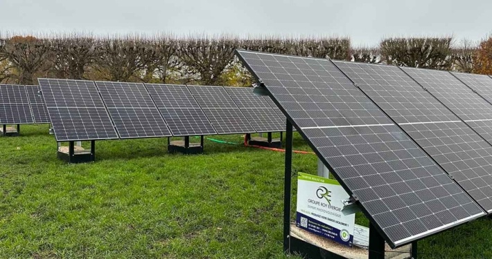 Panneaux photovoltaïques 100kWc exploitation agricole 35320 2